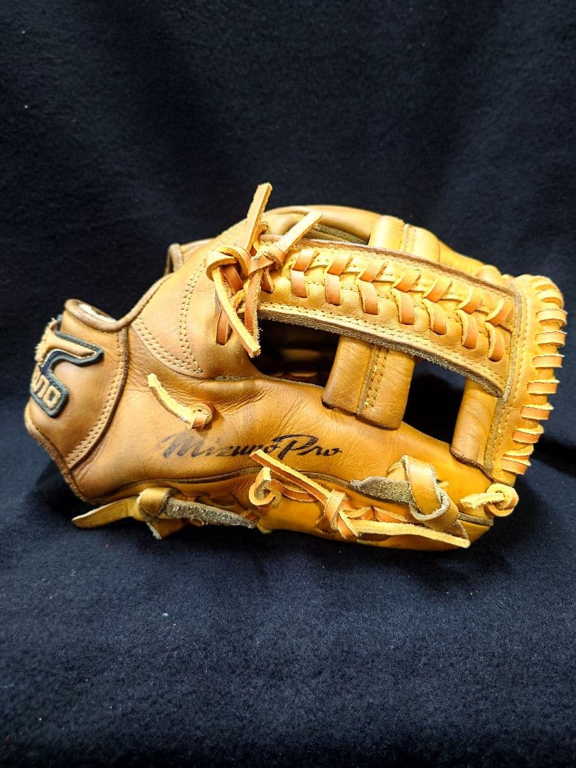 《中古》ミズノプロ　軟式内野手用グラブ　mizuno pro