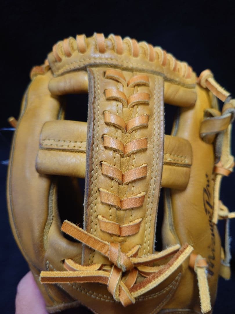 《中古》ミズノプロ　軟式内野手用グラブ　mizuno pro