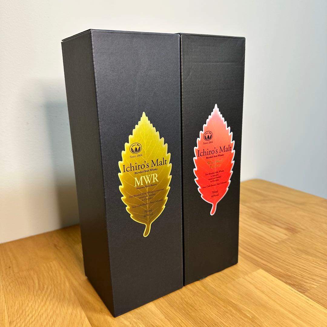 【ゲリラ値下げ】イチローズモルト　リーフシリーズ2種セット　箱付き