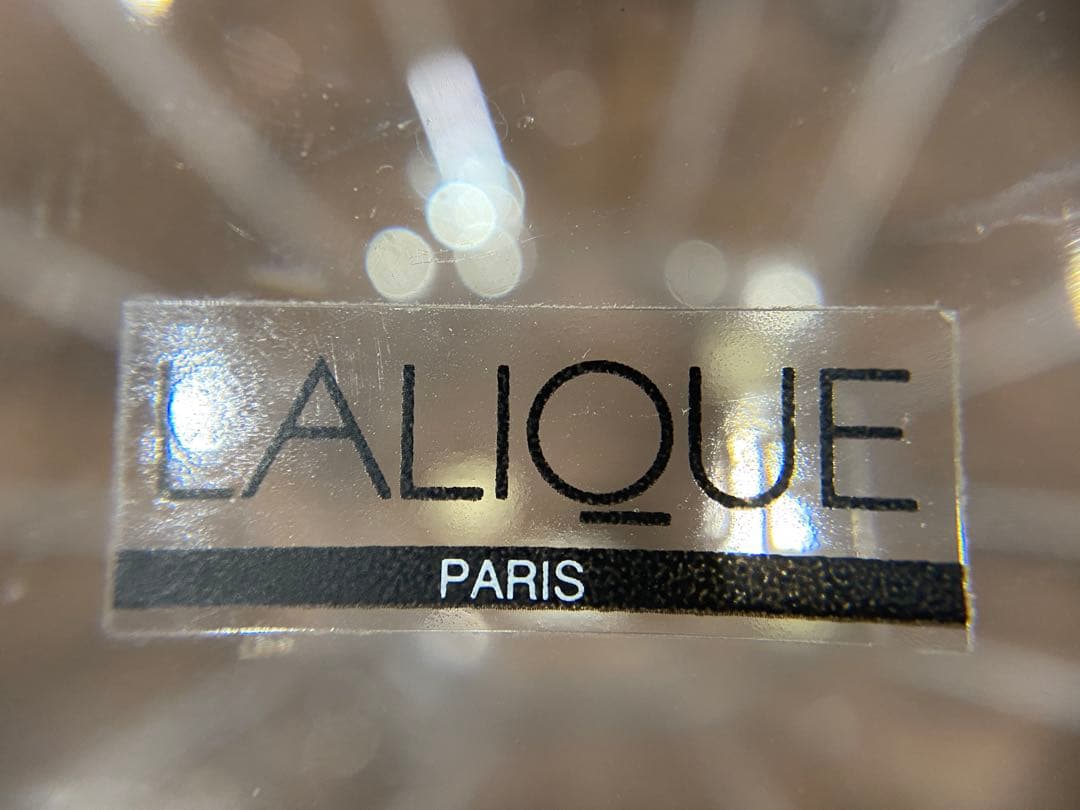 【未使用】ラリック LALIQUE 鳥　クリスタル　花瓶　ボウル