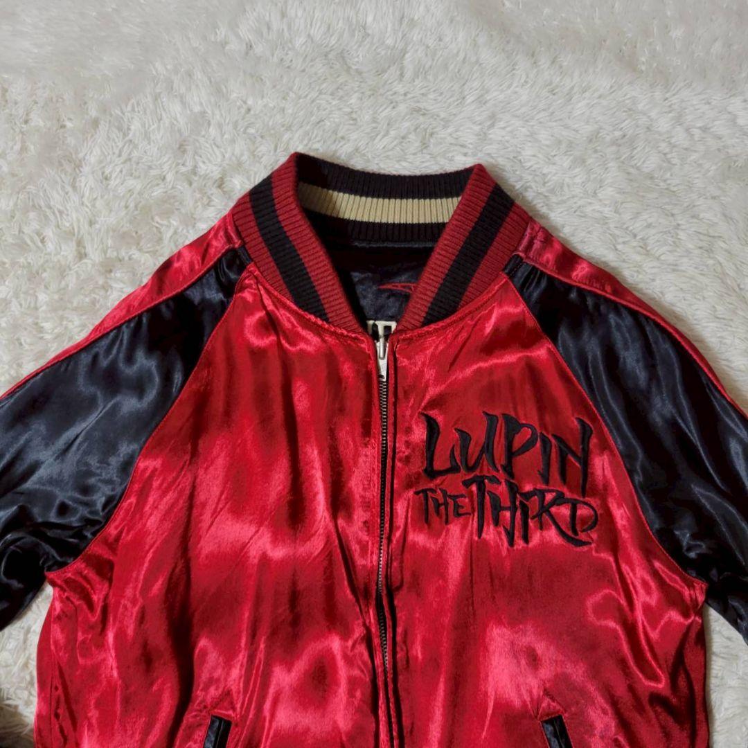 希少✨　VANSON　リバーシブル　スカジャン　峰不二子　花魁　刺繍　ルパン三世