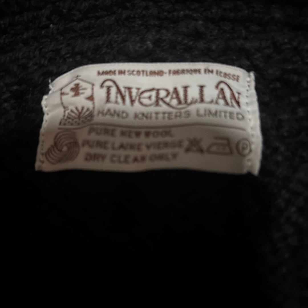 最終価格【EDIFICE別注】インバーアランニットカーディガン・L