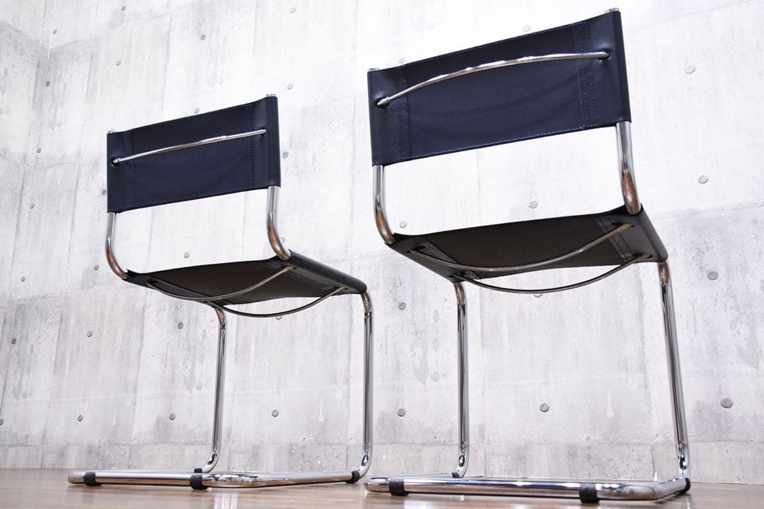 EGK33 Mart Stam マルトスタム カンティレバー サイドチェア 2脚