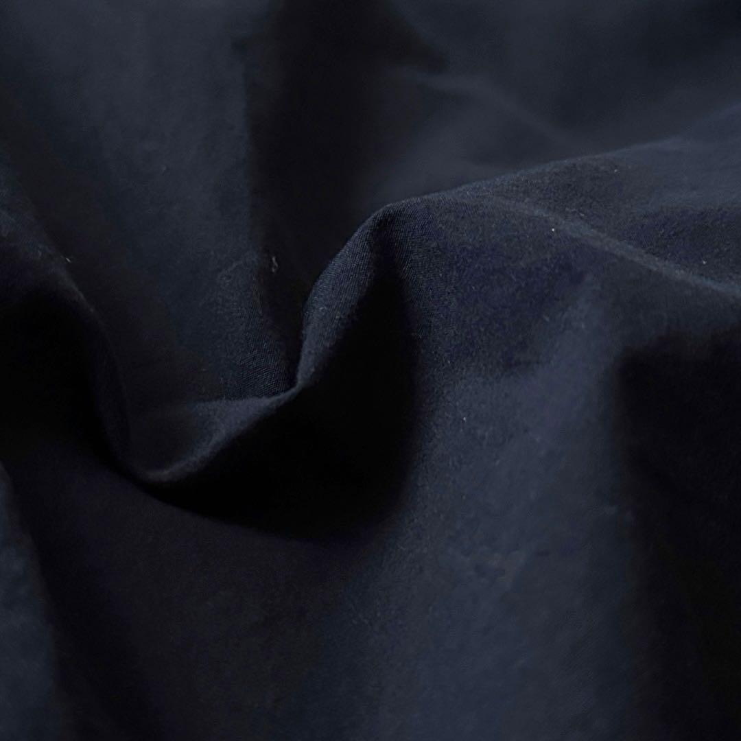 COMOLI 2022SSコモリシャツ ネイビー サイズM 2 ゆったり 大きめ