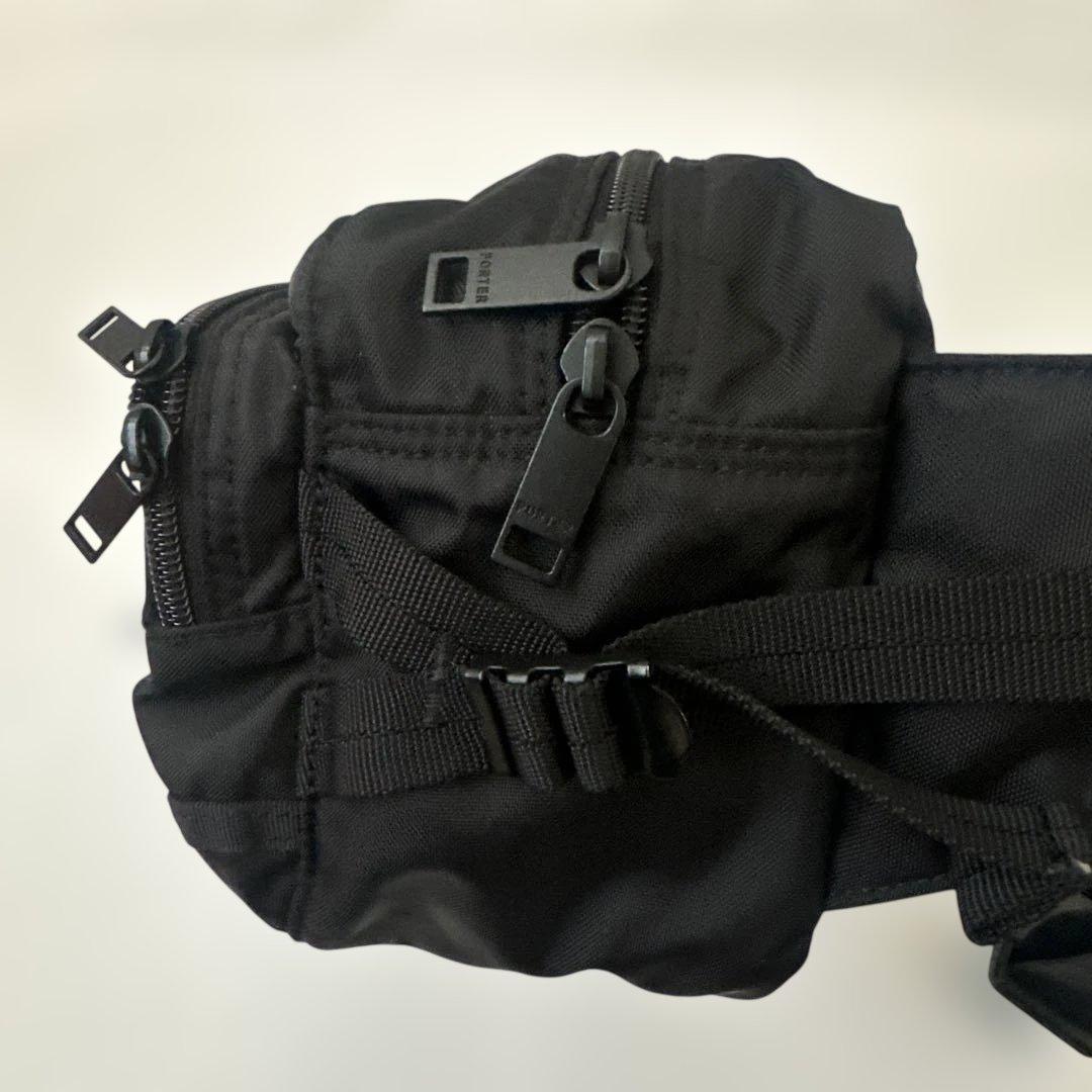 ポーター フラッシュ ウエストバッグ ボディバッグ ショルダーバッグ 吉田カバン