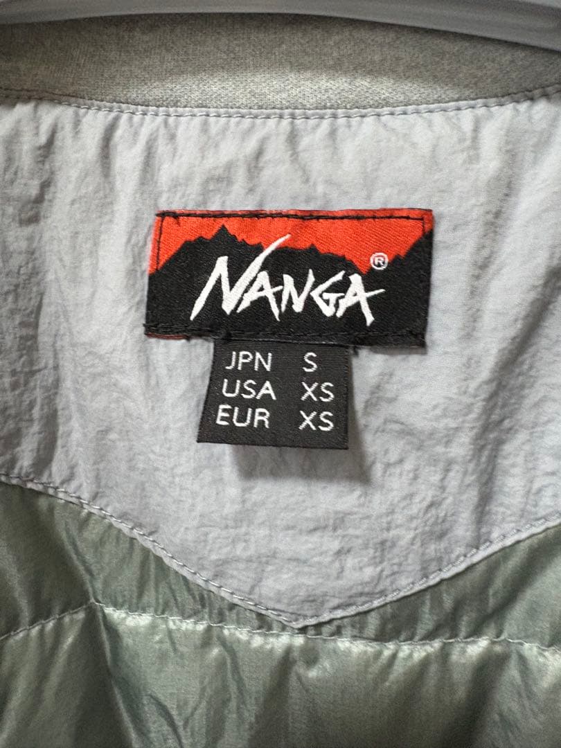 NANGA ダウンジャケット メンズS