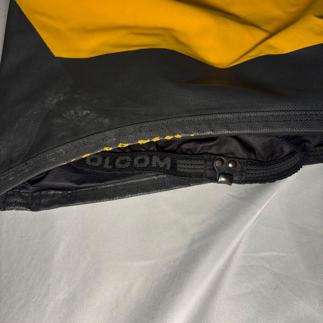 VOLCOM GORE-TEX ジャケット＆ビブパンツ Lサイズ　黄色