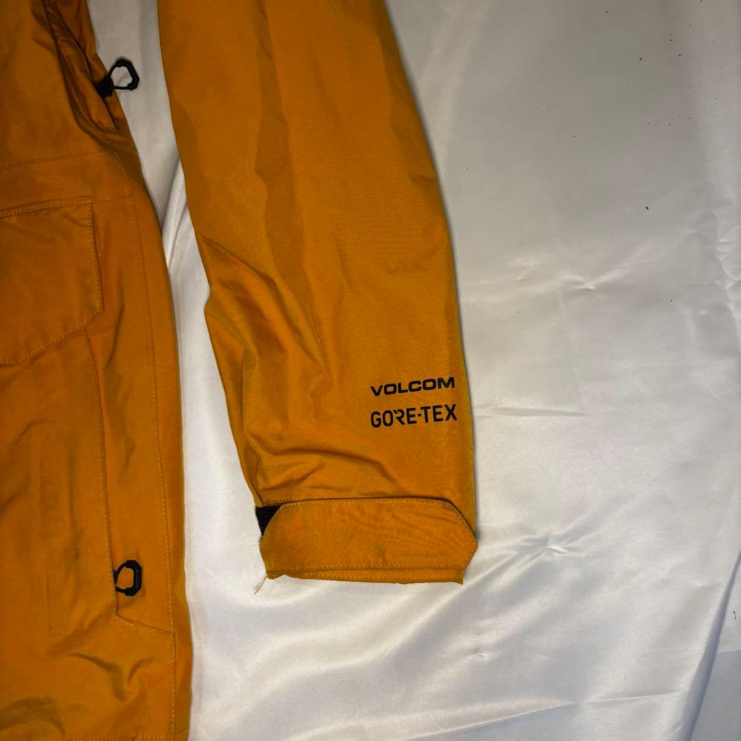 VOLCOM GORE-TEX ジャケット＆ビブパンツ Lサイズ　黄色