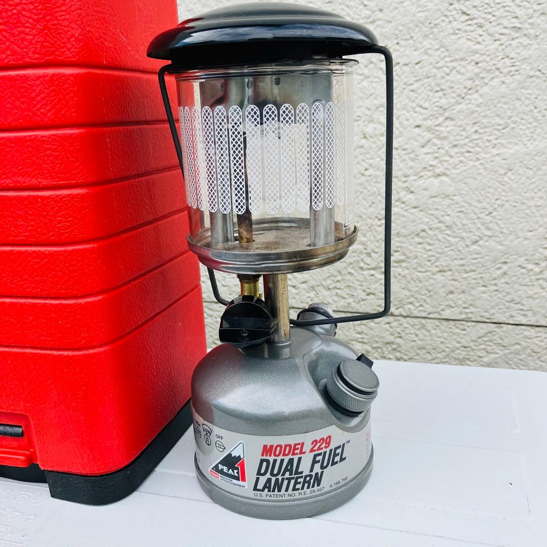 の*様 Coleman PEAK1 モデル 229 DUAL FUEL ランタン