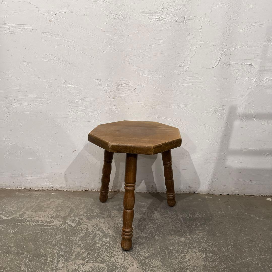 年末年始saleヴィンテージ　木製サイドテーブル　花台