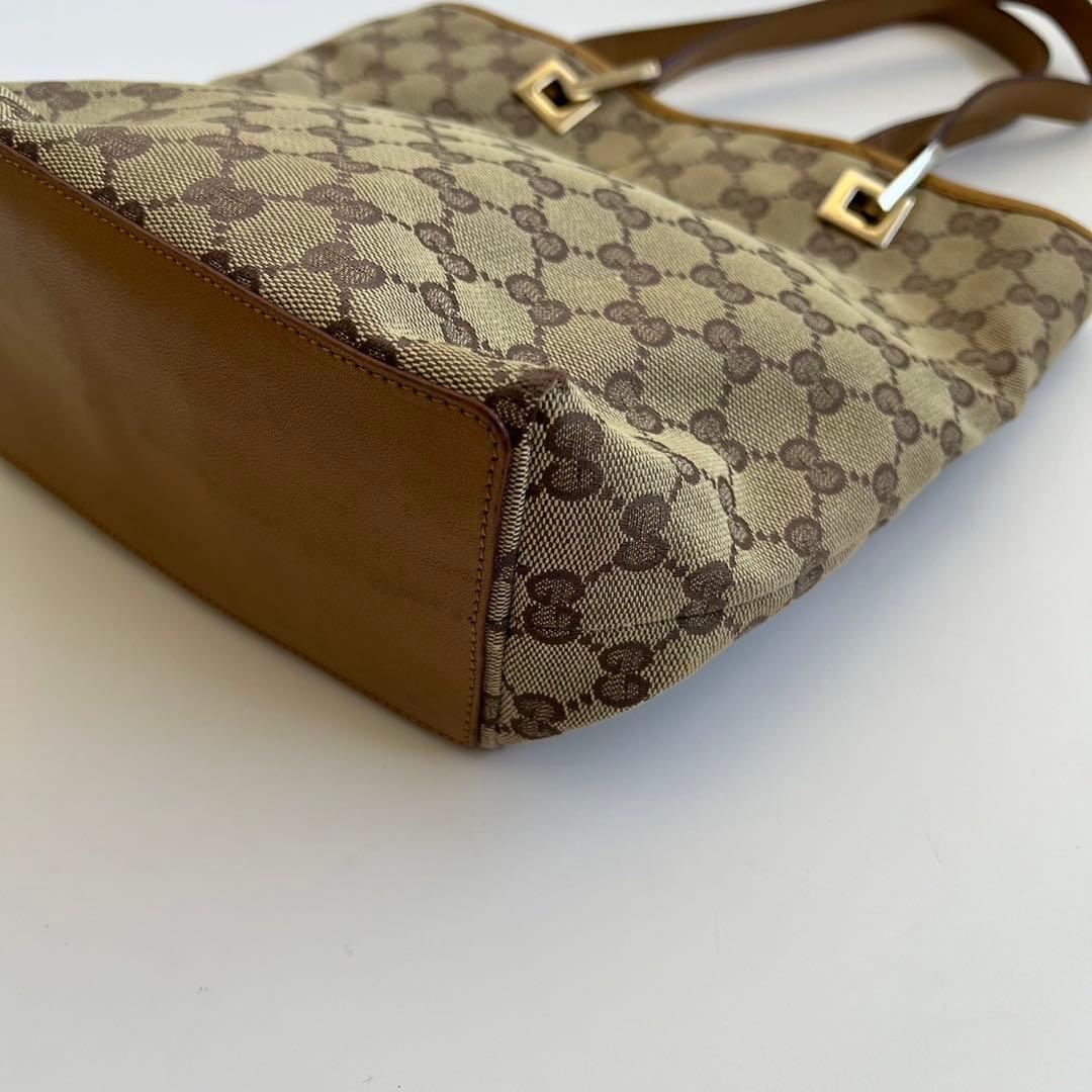 バッグ GUCCI GG PATTERN MONOGRAM TOTE HAND BAG