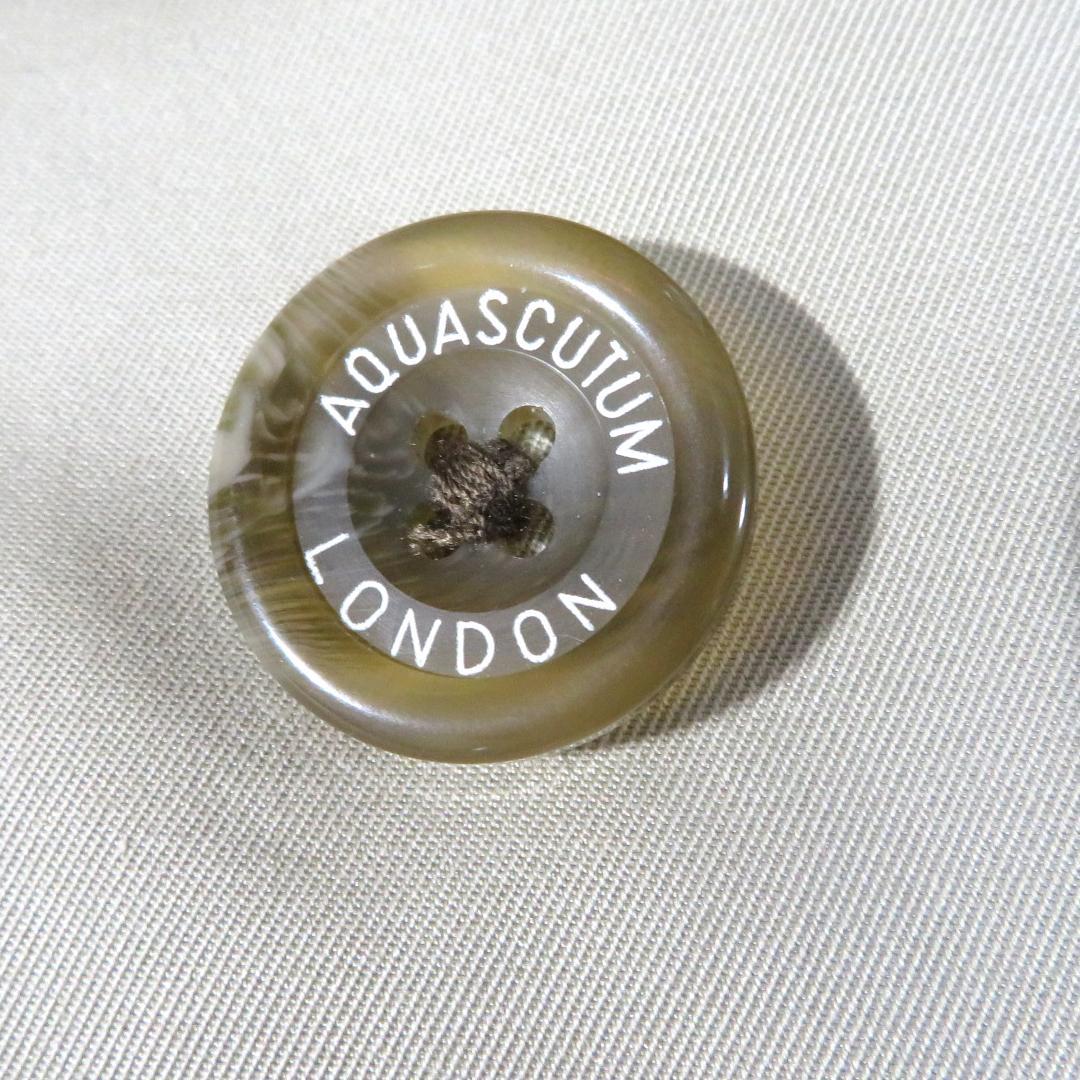 ステンカラーコート 新品 メンズ アクアスキュータム AQUASCUTUM 4L