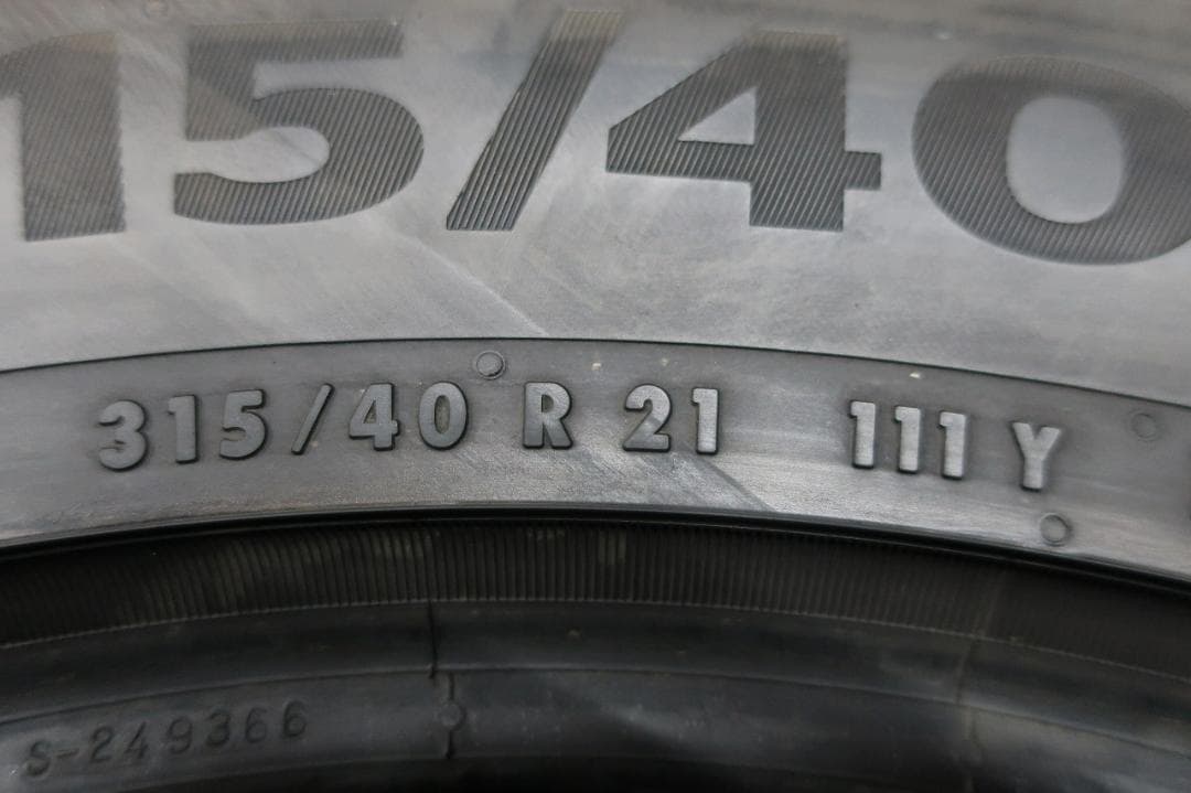 2021年製　コンチネンタル　スポーツコンタクト6　315/40R21　2本
