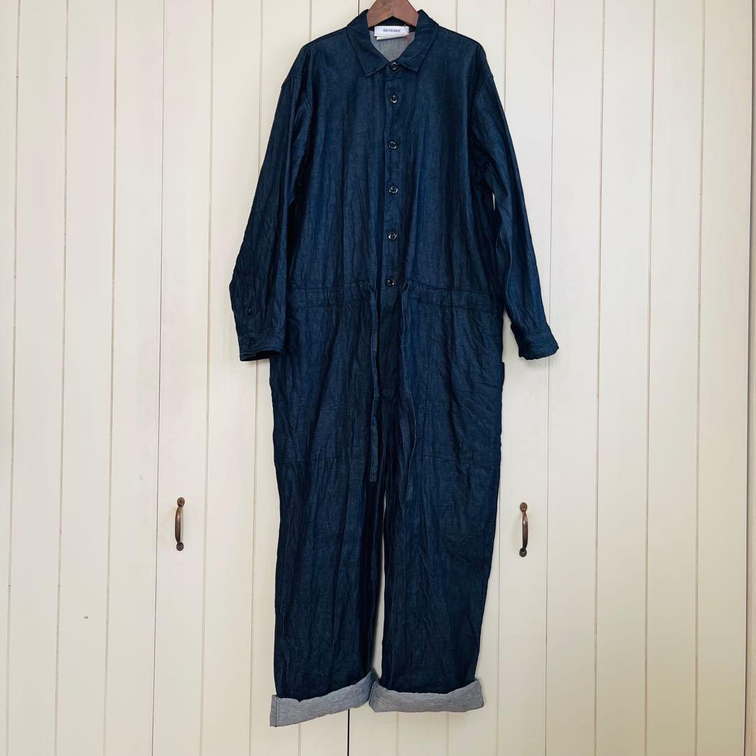 st　ヴェリテクール　デニムオールインワン　ST157