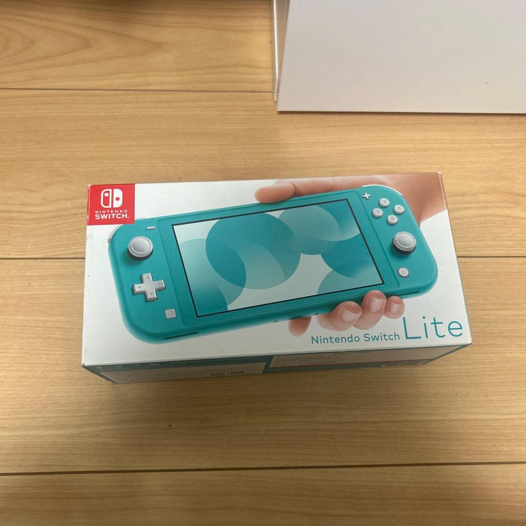 Nintendo Switch Lite ターコイズ 本体 充電器 専用ケース付