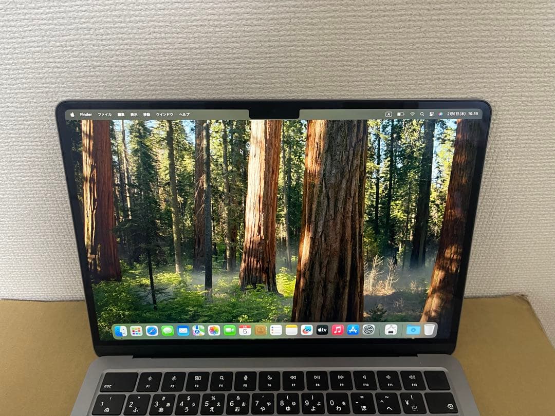 美品Macbook Air M2 16GB 512GB バッテリー90%