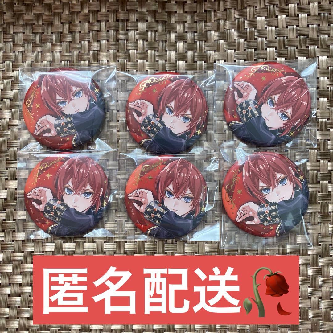 ツイステ ブレイジングジュエル 缶バッジ リドル・ローズハート