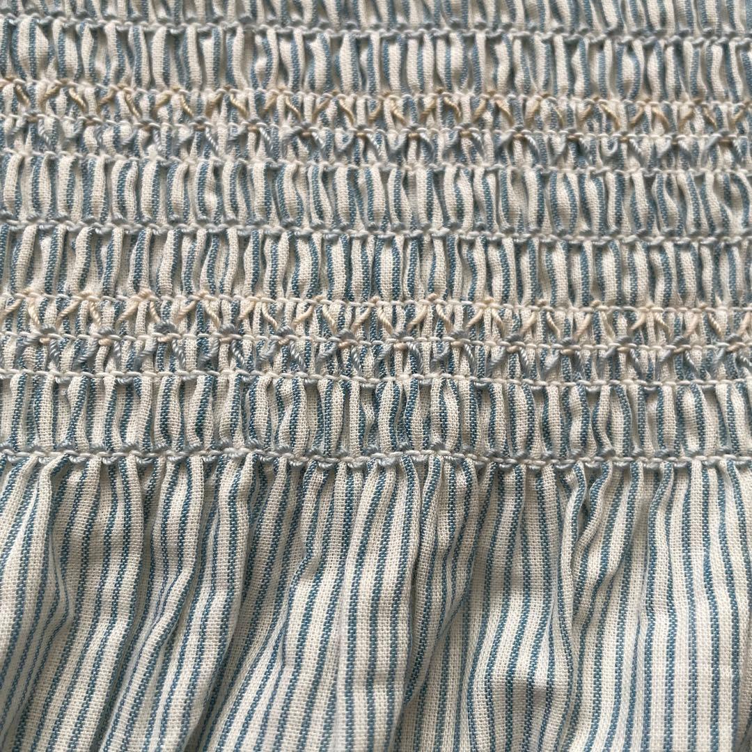 新品　bonjour diary 23aw stripe tunic 12y