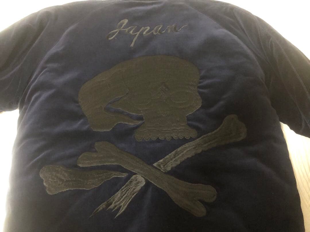 MIHARAYASUHIRO/スカジャン zip upブルゾン46 リバーシブル