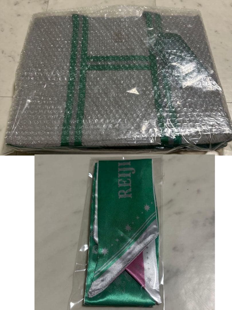 うたプリ　ワンダーランド　寿嶺二　キルティングバッグ　スカーフ　セット　15th