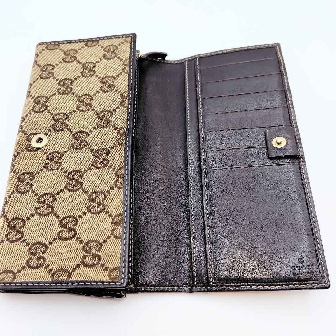グッチ　二つ折り長財布