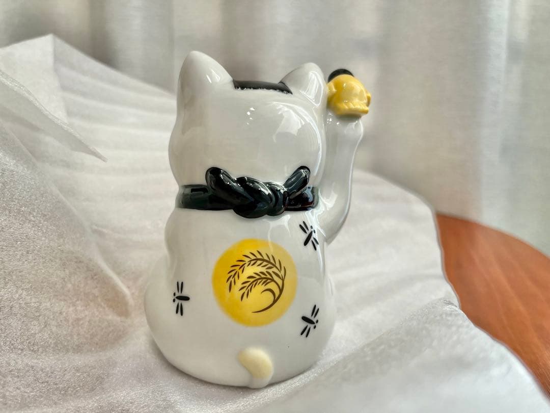 【未使用】AKOMEYA 石黒亜矢子　瀬戸まねき猫　招き猫　3体セット