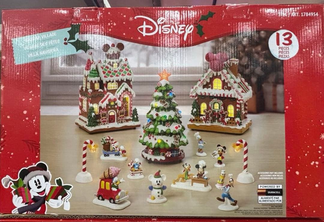 コストコ　ディズニー クリスマス ヴィレッジ　新品未開封　2025 最安値