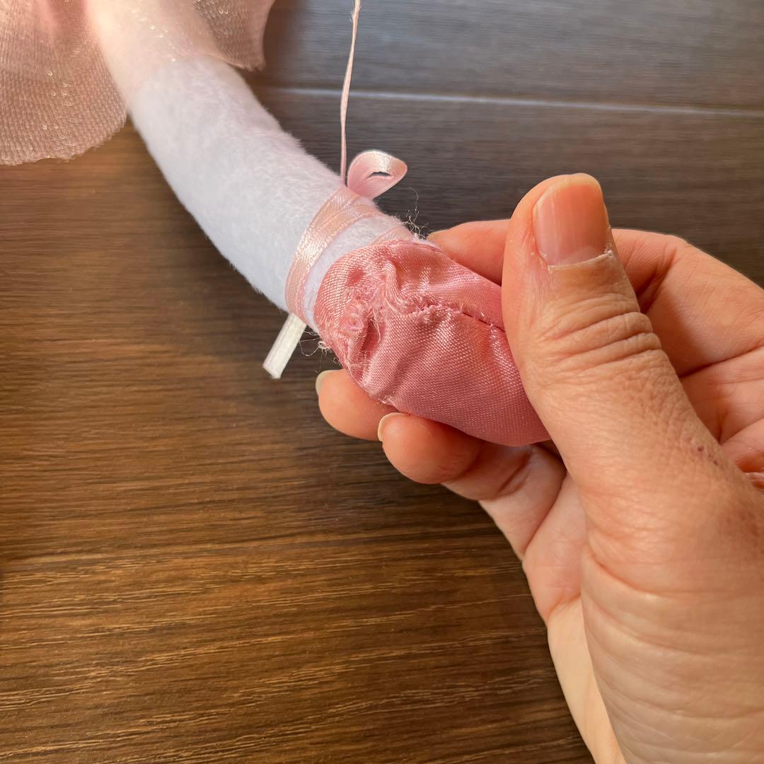 うさちゃんドール　二体セット　耳はワイヤー入り