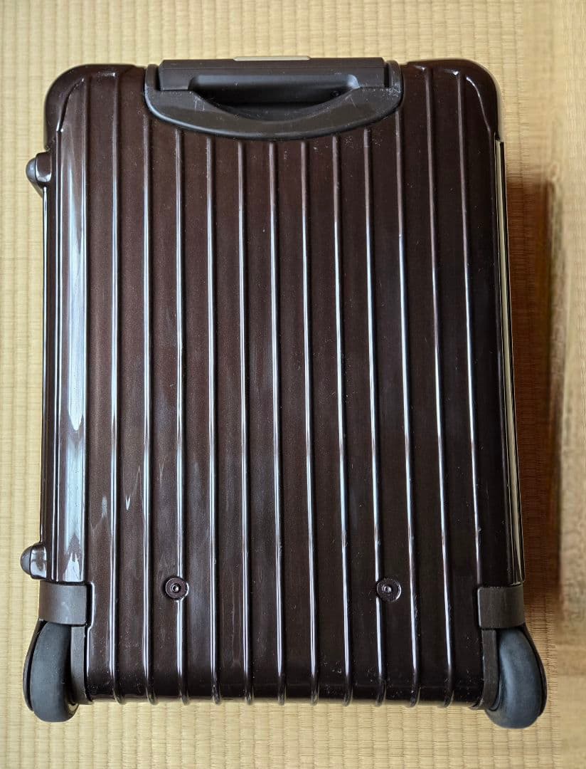 RIMOWAリモワ サルサデラックス（チョコレートブラウン）33㍑機内持込サイズ