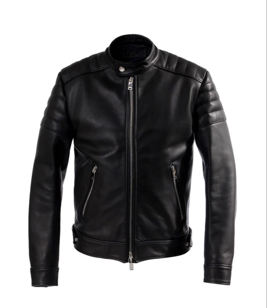 FIXER フィクサー 02 ブラック レザー ライダースジャケット サイズ50