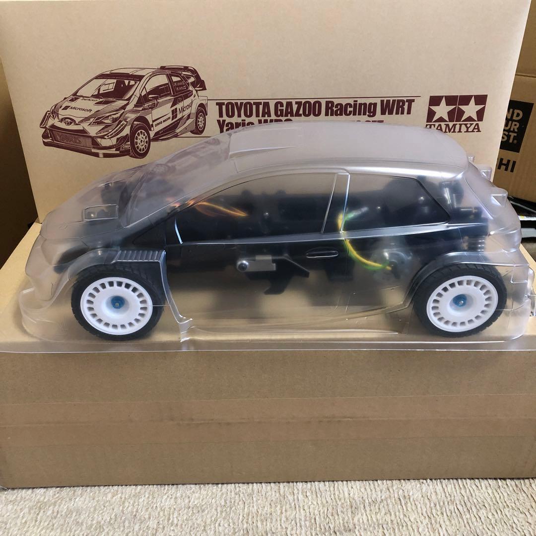 タミヤ RC TL-01 シャーシ+ヤリス WRC スペアボディセット 新品