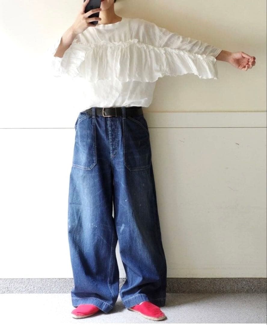 あやさま journalstandardluxe ワーク デニム パンツ