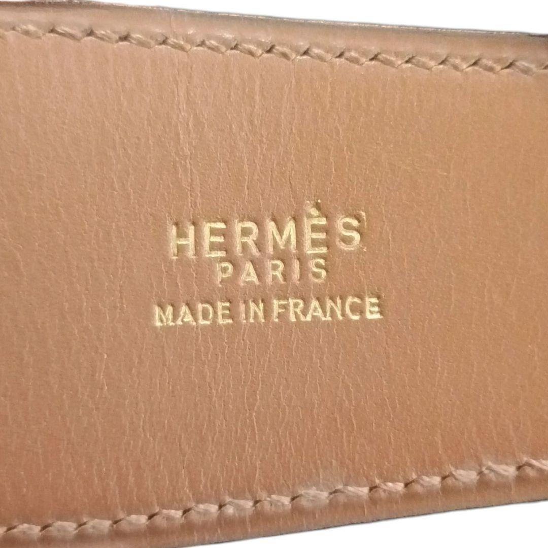 ✨HERMES Constance ビッグHロゴ リバーシブル メンズ 黒 83