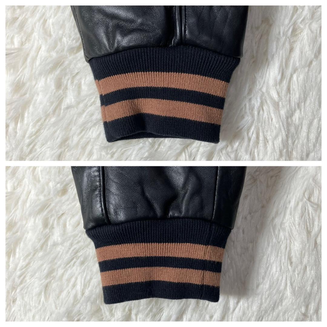 極美品 90s バナナリパブリック レザージャケット ブルゾン XL