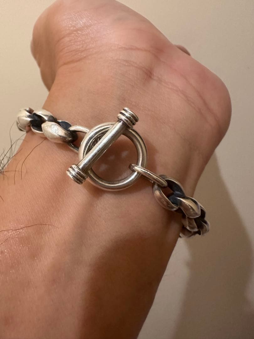 5/6まで特価！シルバー 925チェーンブレスレット