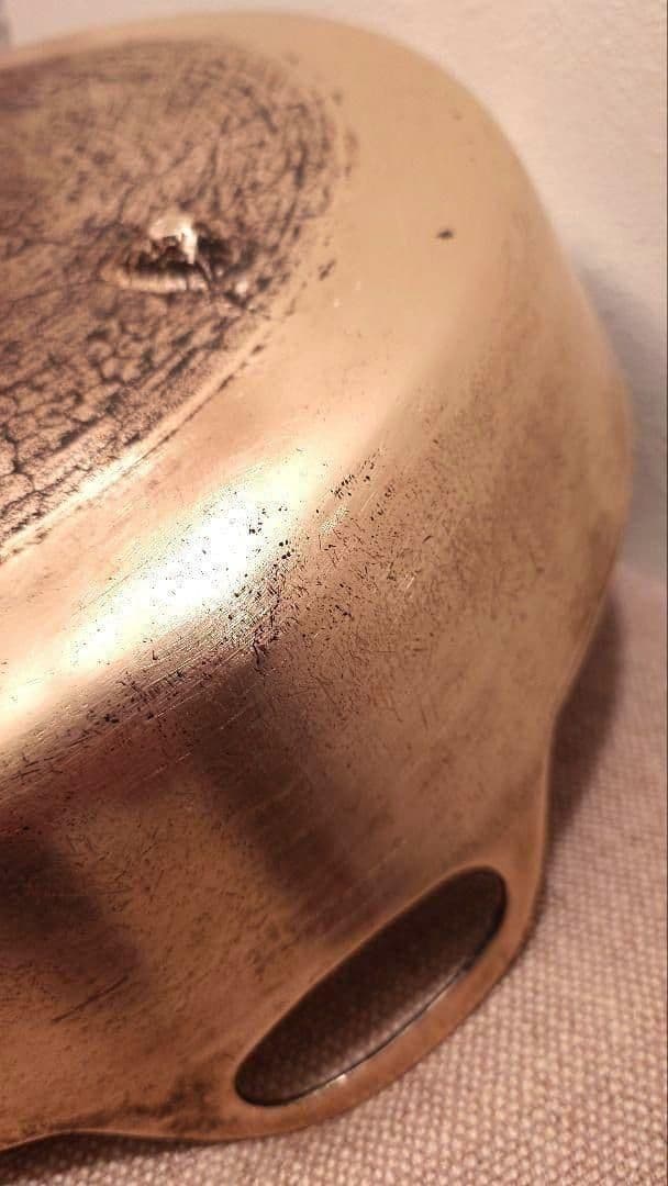 希少 有次 平井鋳造所 32cm 砲金 天ぷら鍋