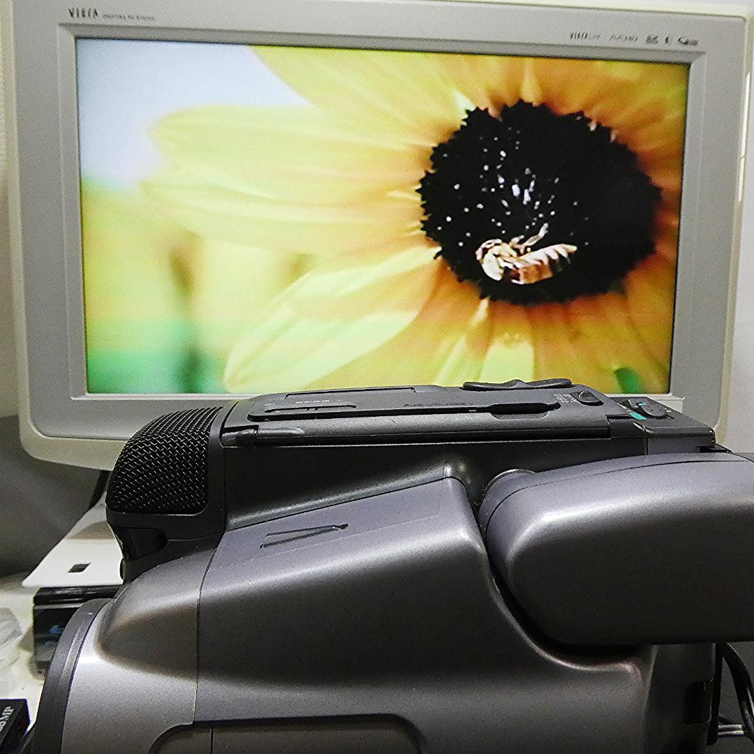 動作良好 FUJIX FH30ST VideoHi8ビデオカメラ DVDダビング