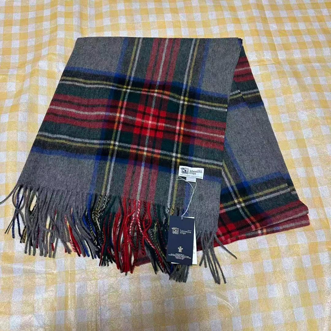 M*i様 ジョンストンズ カシミア 大判ストール マフラー グレースチュワート
