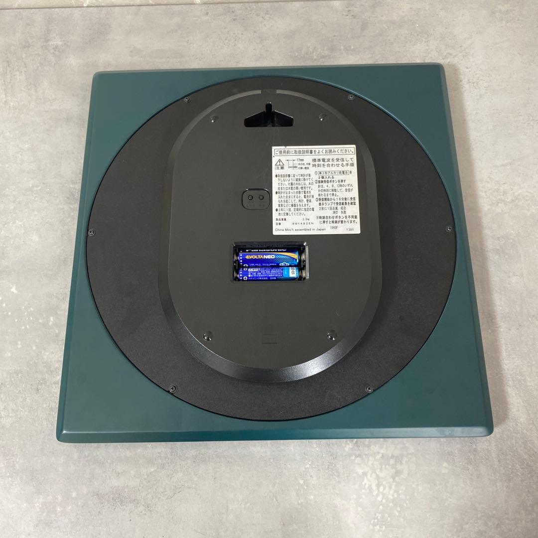 リズム電波時計 RHYTHM ステンドグラス EMUAIR 8MY482EN