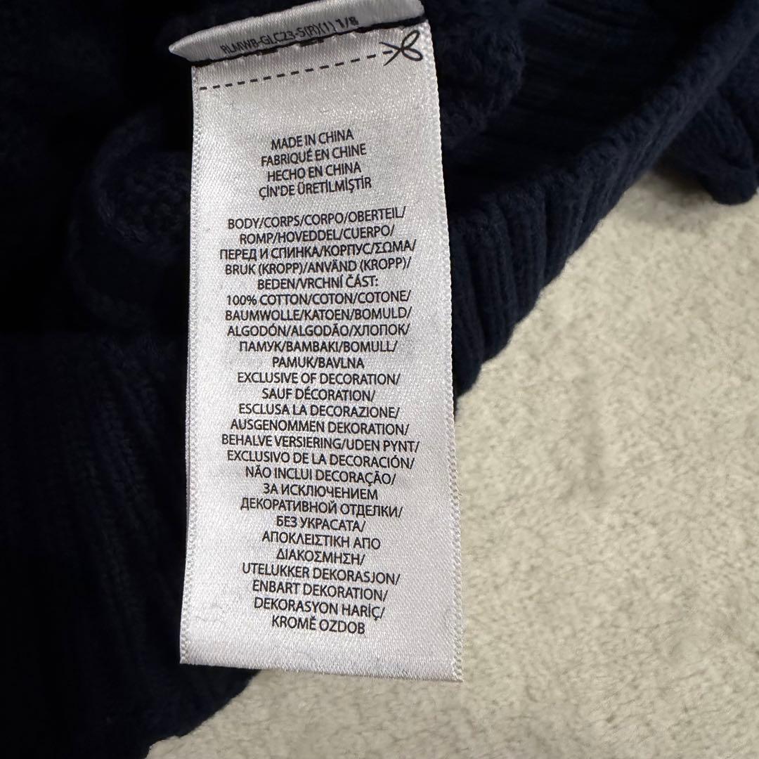 新品未使用　POLO RALPH LAUREN ケーブルニット セーター L