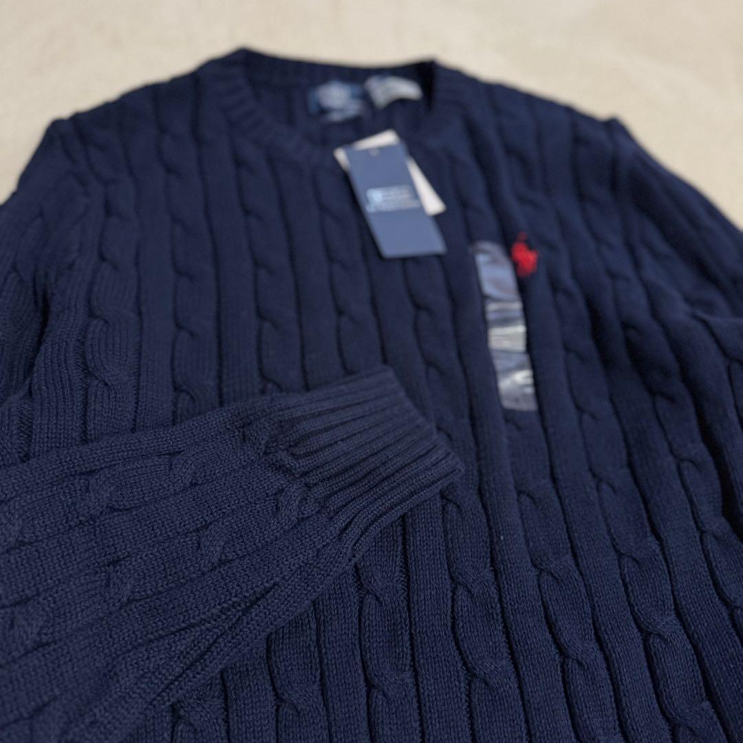 新品未使用　POLO RALPH LAUREN ケーブルニット セーター L
