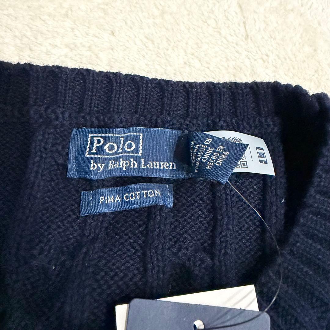 新品未使用　POLO RALPH LAUREN ケーブルニット セーター L