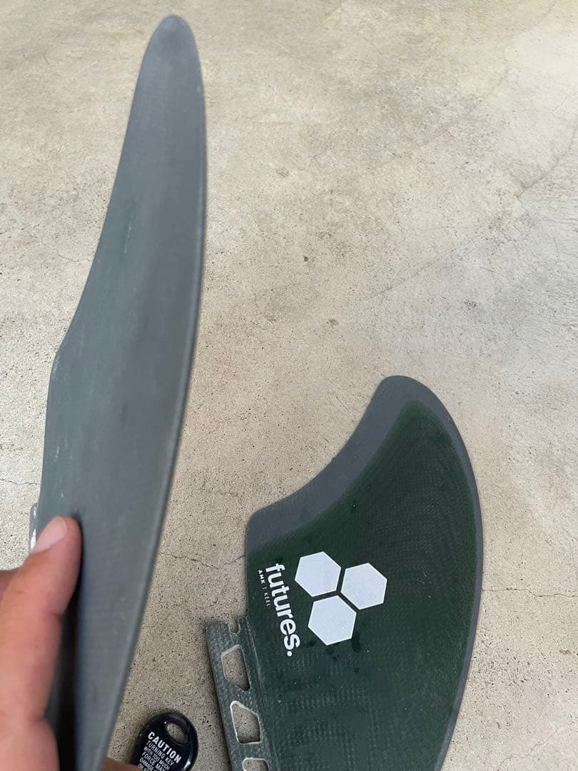 【にゃんこ】CI FISH 5′10 フィンセット