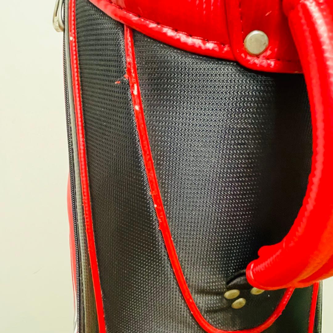 Puma 赤 キャディバッグ ゴルフ プーマ