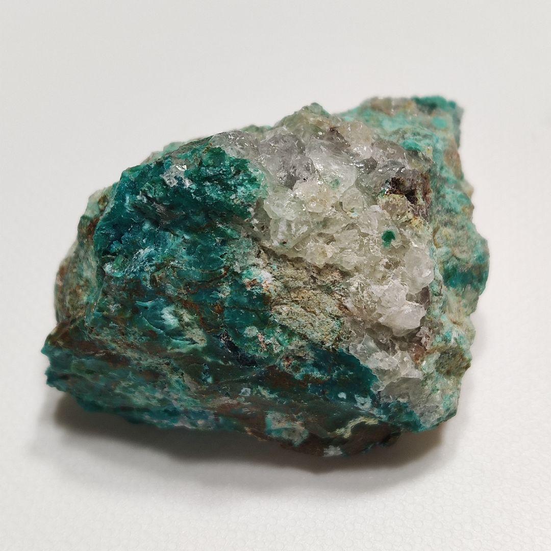 パワーストーン　天然石　クリソコラ　珪孔雀石　原石　37 g　No.55