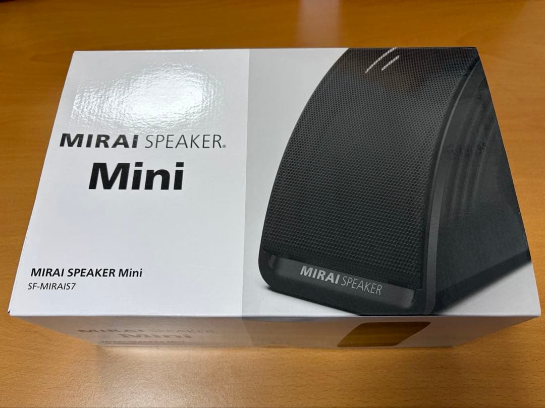 【美品】最新モデル ミライスピーカーミニ SF-MIRAIS7