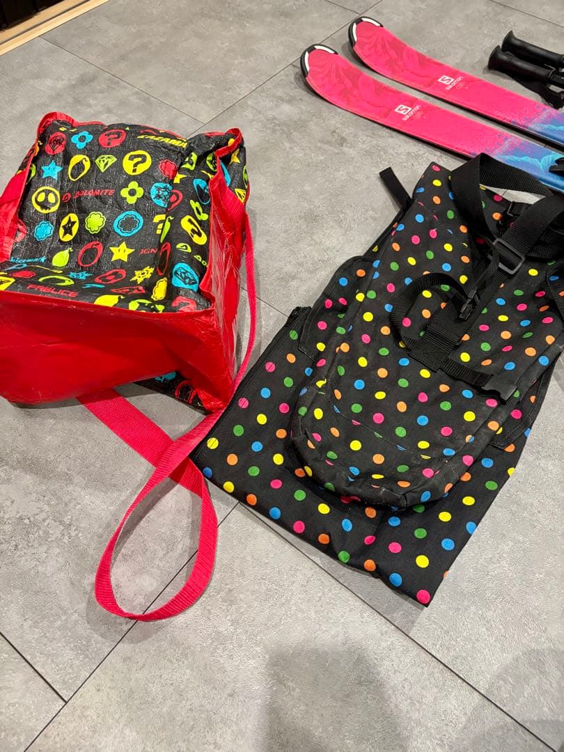 ⭐︎ 即発送可能　総額約4万円 ジュニア キッズ スキー 4点セット 女の子 ⭐︎