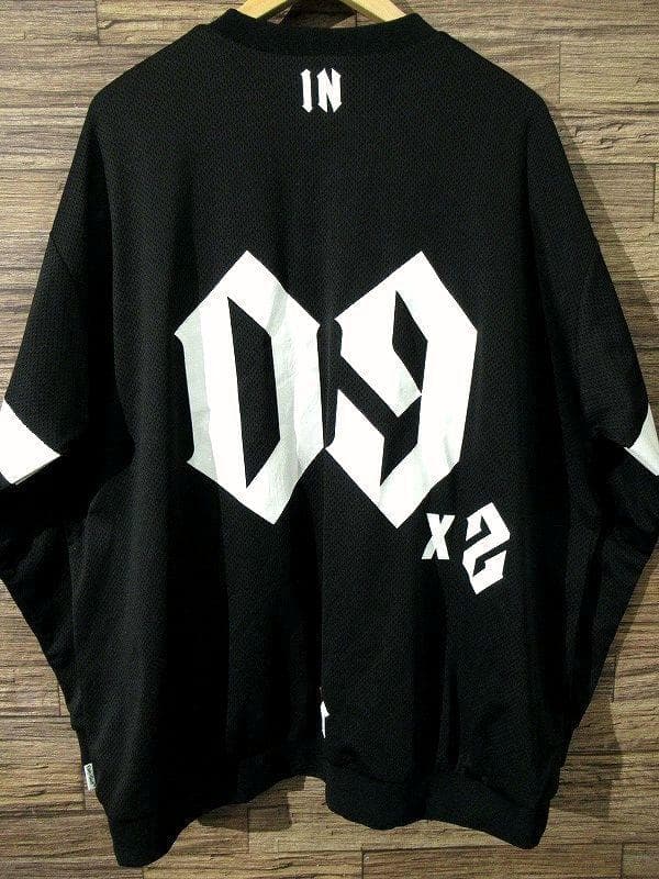 XL 24AW キャプテンズヘルム ゴルフ ダブルメッシュ 長袖 Tシャツ 黒