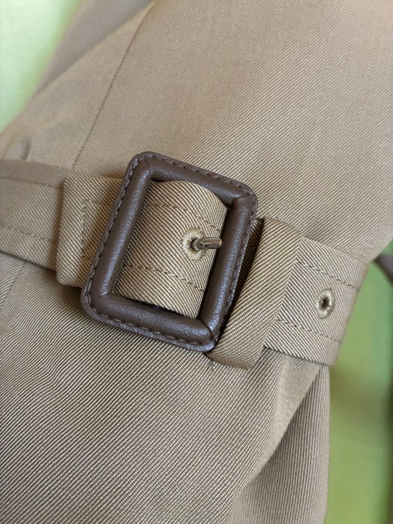 Ameri VINTAGE アメリ　MINIMAL FLARE ロングトレンチ