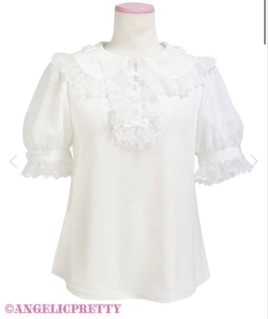 Angelic Pretty ふわふわリボン半袖カットソー